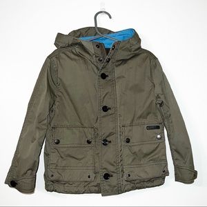 Burberry | Toddler Grey Trench Hood Coat Size 4Y 104 cm